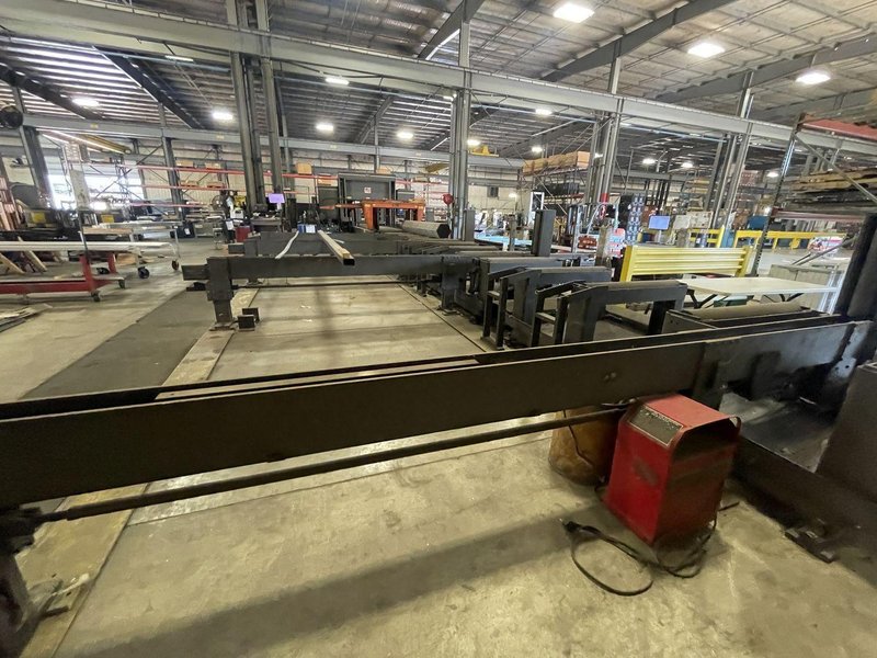 44" X 25" HEM WF190A-DC DUAL COLUMN WIDE FLANGE HORIZONTAL BANDSAW. STOCK # 0981026