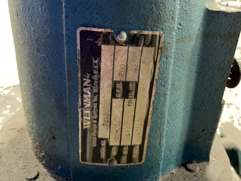 WEINMAN PUMP  -  4BH3B