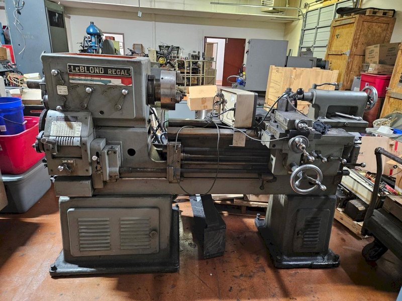 18&quot;/30&quot; X 38&quot;/72&quot; LEBLOND REGAL SLIDING GAP BED LATHE. STOCK # 0670725