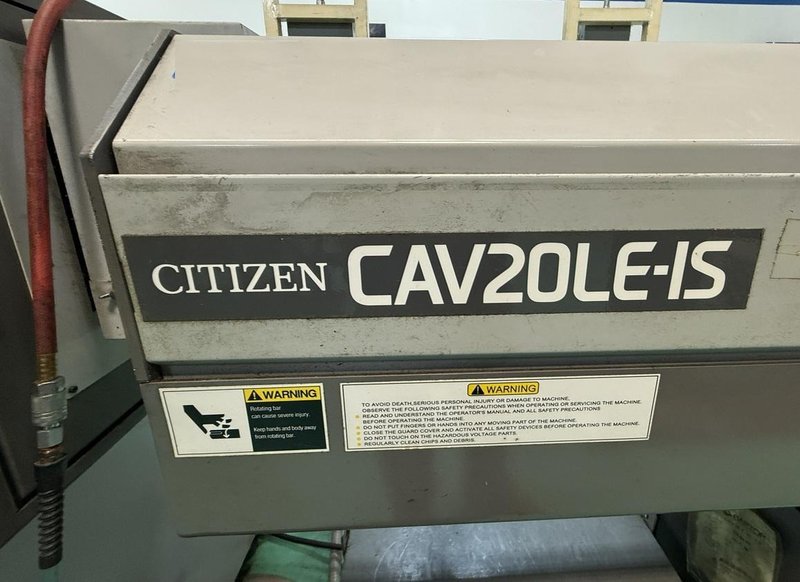 2015 Citizens Cincom L20E-2M8 Used Swiss CNC Lathe For Sale