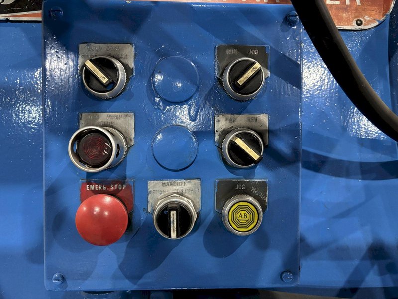 15,000 LB X 48&quot; EGAN MOTORIZED HYDRAULIC COIL REEL UNCOILER: STOCK #22425