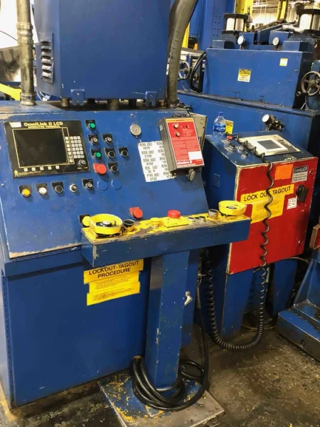 CLEARING 250 TON STRAIGHT SIDE PRESS, STOCK# 13974J