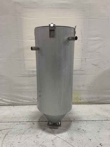 New AEC Drying Hopper, WH200, Approx. 200 lb Capacity, Insulated, Stainless Steel