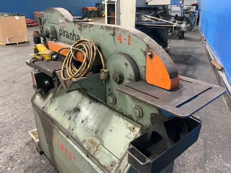 Piranha Mega Manufacturing  50 Ton Ironworker