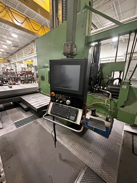 Giddings &amp; Lewis 6&quot; Model H6T CNC Table Type Boring Mill Year: 1991