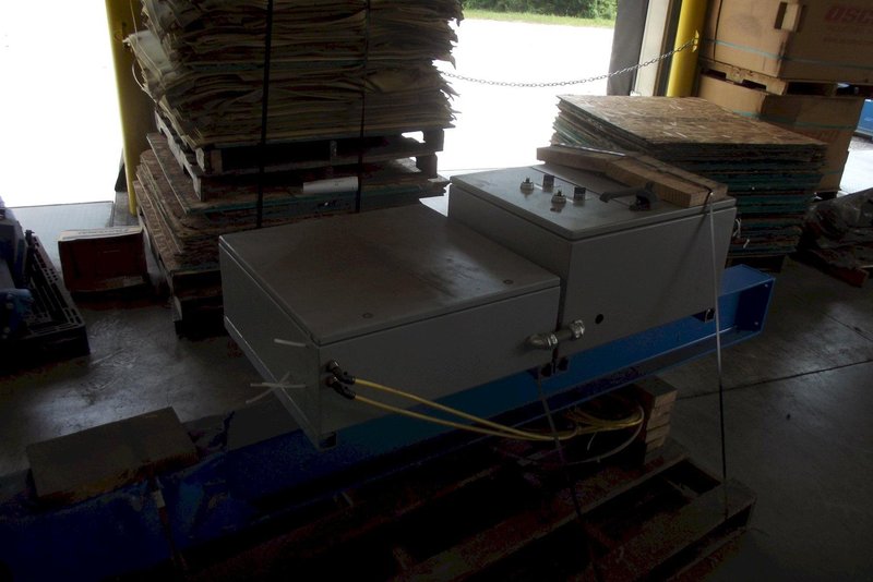 completely rebuilt Redford model cb16 cold box core machine with plc controls and mixer