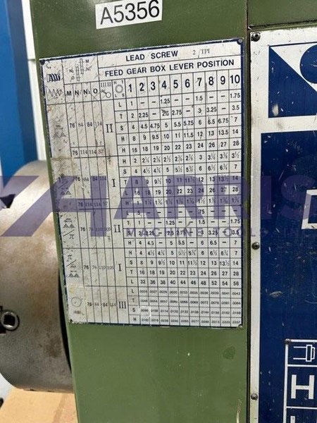 Used, 30″ x 120″ USED Kingston Lathe Model HK3000