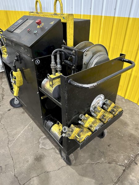 80,000 LBS ANCHOR-LAMINA 4-CYLINDER PORTABLE HYDRAULIC DIE SETTING &amp; SEPARATING SYSTEM: STOCK #18989