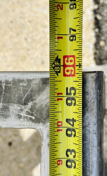 8’ x 30” Stainless Steel  |  Freezer / Refrigerator Riser
