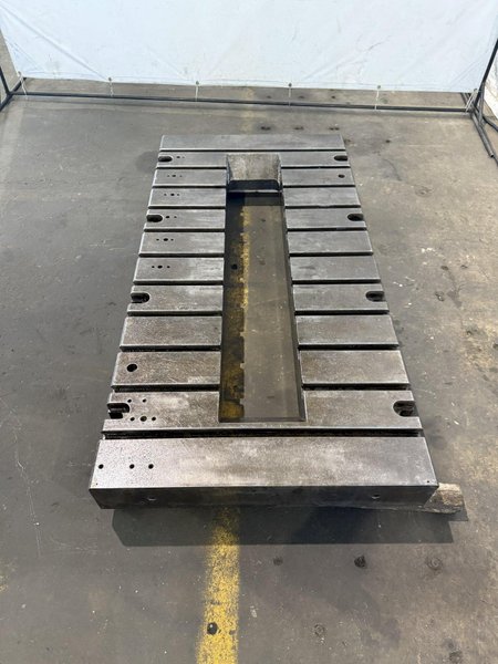 36&quot; X 72&quot; T-SLOTTED BOLSTER PLATE. STOCK #0132325