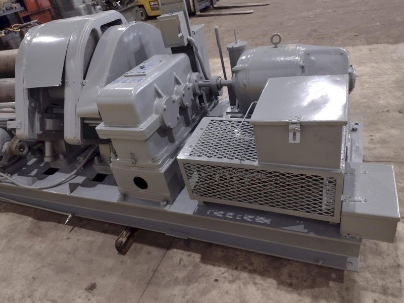 10' X 1/4" WEBB MODEL #6L INITIAL PINCH 3 ROLL PLATE ROLL: STOCK #18988