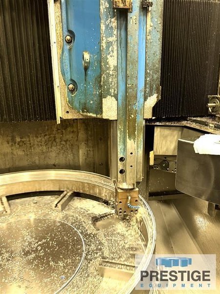 Bullard Dynatape 66&quot; CNC vertical Boring Mill w/ Fanuc 18i-T