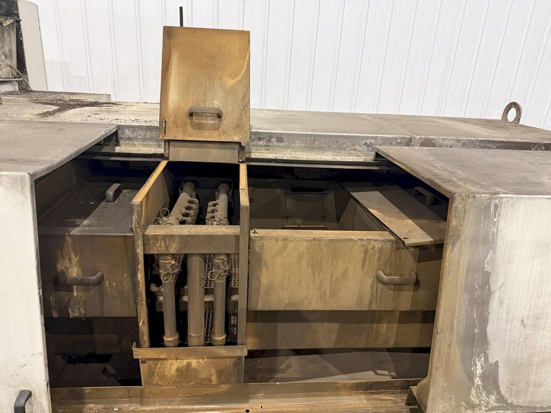 18" RANSOHOFF LEANVEYOR 3-STAGE STEEL MESH CONVEYOR PASS THROUGH PARTS WASHER, NEW 2017: YOBRO #24292