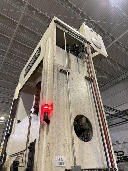 300 TON MACRODYNE MPZ300-2 STRAIGHT SIDE HYDRAULIC PRESS. STOCK # 0431526