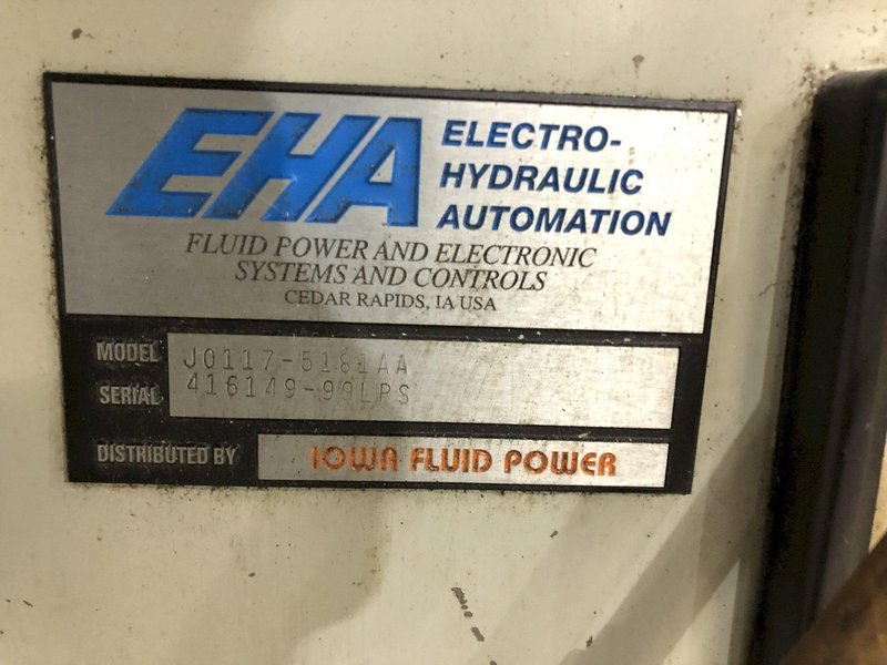 50 TON CONWAY MODEL B-50-BHD HYDRAULIC C FRAME PRESS: STOCK 17265