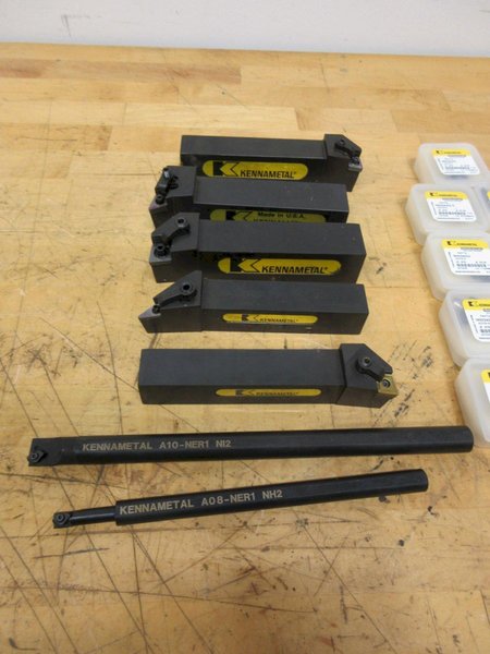 Kennametal Tool Holders Boring and Facing, Kennametal Kentip Carbide Drill Inserts, Komet 3/4" Shank .562" Diameter Insert Drill ***New In Boxes***- Auction Item