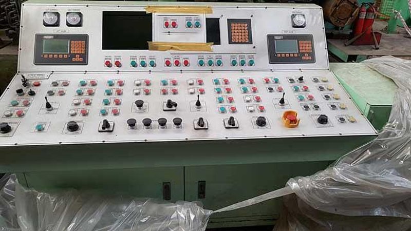 24&quot; 12 HIGH REVERSING WATERBURY FARREL SENDZIMIR ROLLING MILL MATERIAL WIDTH 12&quot; - 24&quot; (STOCK # 14136)