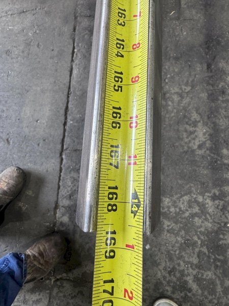 14' X 2-5/8" MALE PRESS BRAKE DIE: STOCK #81289