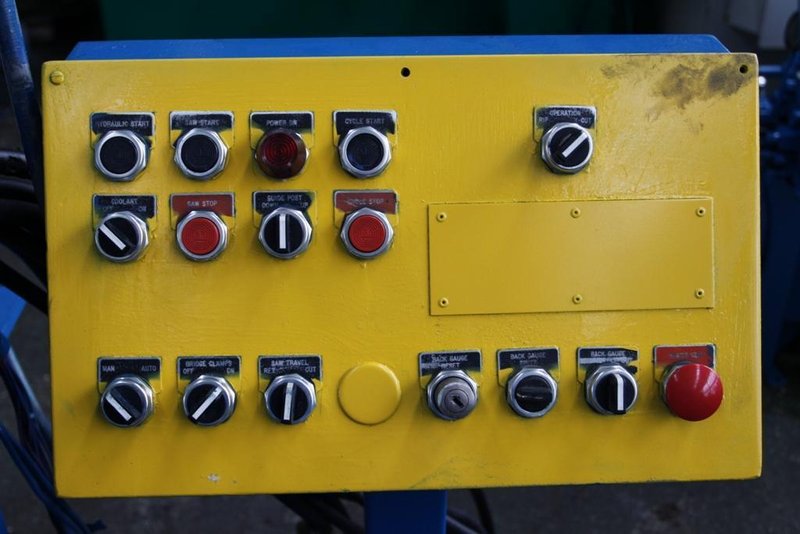 TANNEWITZ MODEL 6024MH VERTICAL BAND TYPE PLATE SAW: STOCK 59088