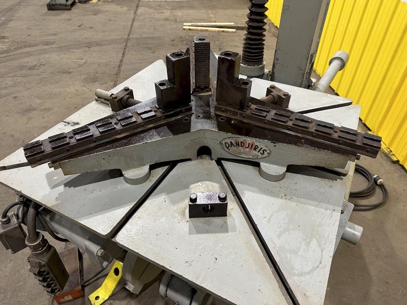 3,000 LB P&amp;H MODEL #WP3A POWER ELEVATING WELDING POSITIONER WITH PANDJIRIS GRIPPER: STOCK #19502