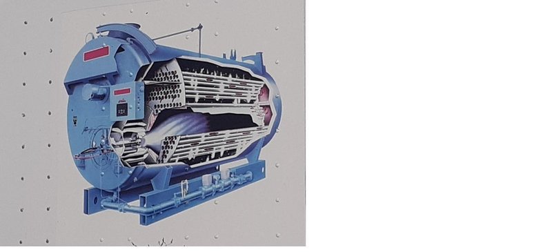 Cleaver-Brooks 8.375MM BTU Oil-Fired Boiler System – 1962 – Complete Steam Package