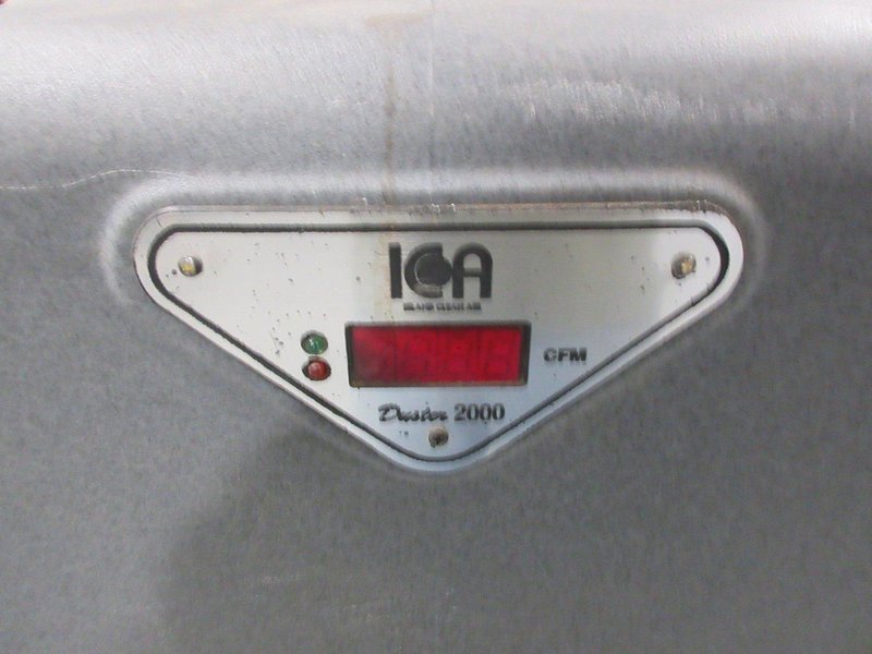 ICA Duster 2000 CFM Submicron Portable Air Filtration Unit- Auction Item