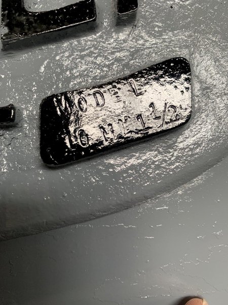 10 STAND X 1-1/2" X 8" TISHKEN MODEL 10LE 1-1/2 ROLLFORMER. STOCK # 0789324