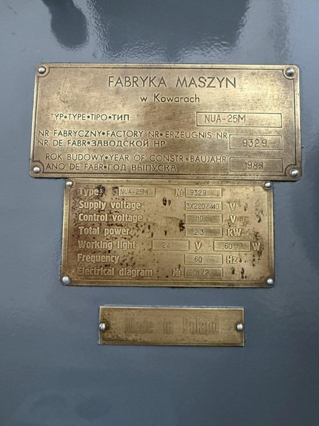 Toolmex NUA25M Tool &amp; Cutter Grinder