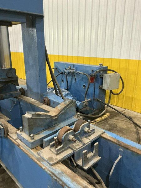 200 TON X 15' JAVELINA TRAVELING HEAD ROLLING FRAME HYDRAULIC STRAIGHTENING PRESS: YOBRO #25136