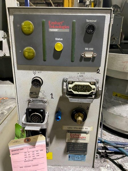 EMHART ETF12AB Stud Welder PARTS ONLY **Missing Control Board**