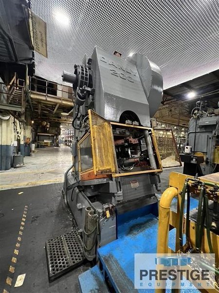 200 Ton Danly Model 200 Backgeared OBI Press