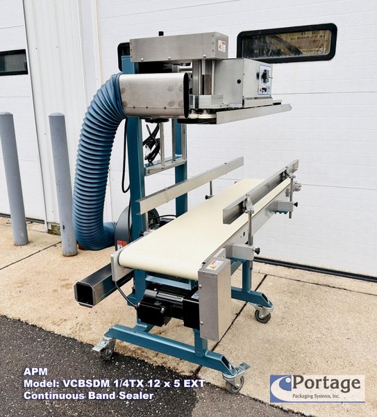 APM VCBSDM-1/4TX 12 x 5EXT  ||  Continuous Horizontal Band Sealer