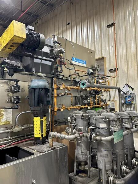 FPI SYSTEMS STAINLESS STEEL CONVEYORIZED PASS-THROUGH PARTS WASHER: YOBRO #25173