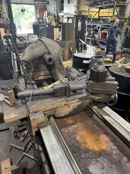 40/104&quot; X 192/312&quot; AXELSON SLIDING GAP ENGINE LATHE. STOCK #0888825