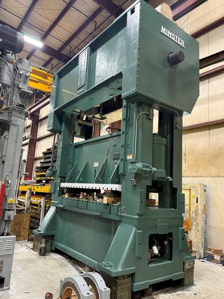 400-ton Minster E2-400-108-54 Hevi-Stamper Progressive Die Metal Stamping Press, Rebuild in Process