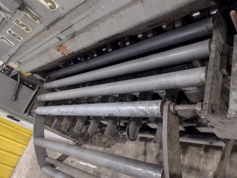 60" X .057" 19 ROLL HERR-VOSS 66/1.156-19/9 4-HI PRECISION LEVELER. STOCK # 14644