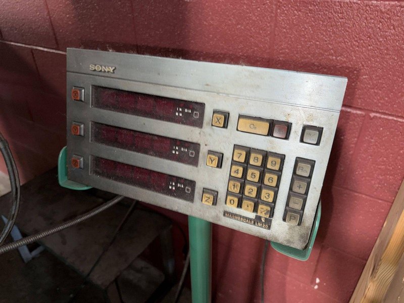 4" WOTAN B75/105M TABLE TYPE HORIZONTAL BORING MILL. STOCK # 0114026