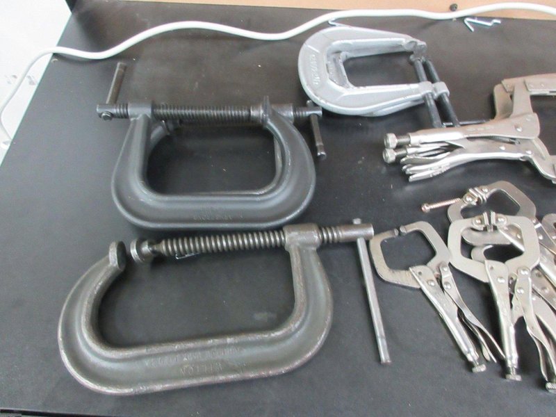 Box of C-Clamps- Auction Item