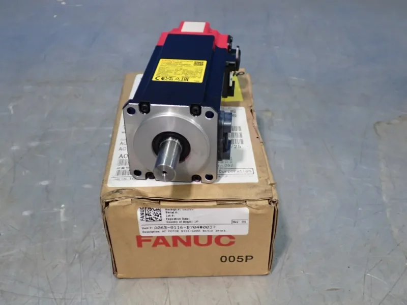 FANUC 0.5 KW BIS 1/6000 AC SERVO MASTER  -  A06B-0116-B704#0037