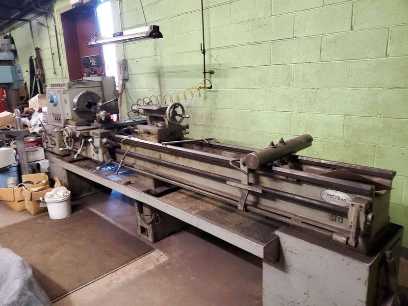 Cincinnati Engine Lathe, Model 19, 19″x96″, DRO, Taper Attachement, 1970