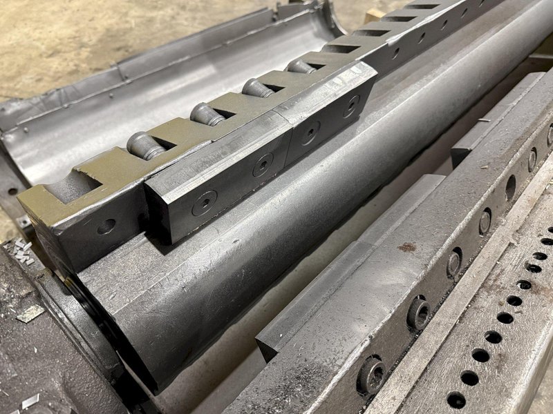 54" YODER POWERED ROTARY SCRAP CHOPPER: YOBRO #24789