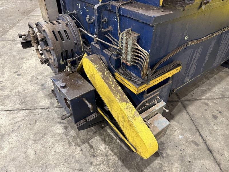 100 TON X 64" WIDE STAMCO MODEL #810-64 CUTOFF PRESS, WITH AIR CLUTCH: YOBRO #24793