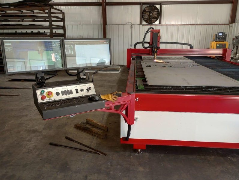8′ x 25′ GenX CNC Plasma, 2024 – 400 amp Kjellberg Power supply