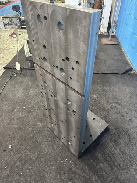 (1) 18&quot; X 44&quot; STEEL ANGLE PLATE  STOCK #77112
