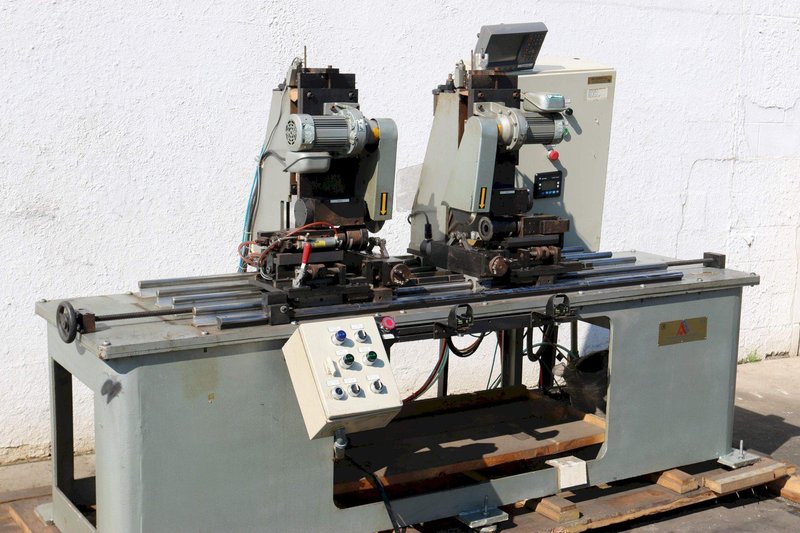 5' X 38' ASESORIA DOUBLE END TUBE CRIMPING MACHINE: STOCK #71046
