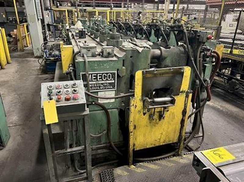 MEECO MODEL HD3 12-12 TPVC TWO PLANE BAR &amp; SHAPE STRAIGHTENER