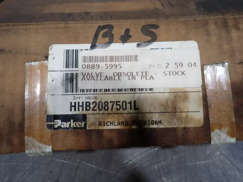 PARKER 150 PSI SOLENOID VALVE   -  HHB2087501L