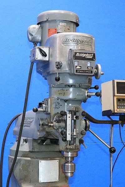 BRIDGEPORT VERTICAL MILLING MACHINE, MODEL: SERIES I