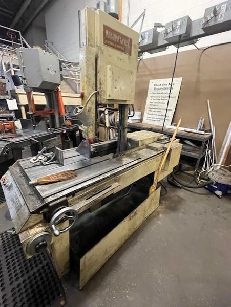 18" X 22" MARVEL 8 VERTICAL BAND SAW STOCK# 3909