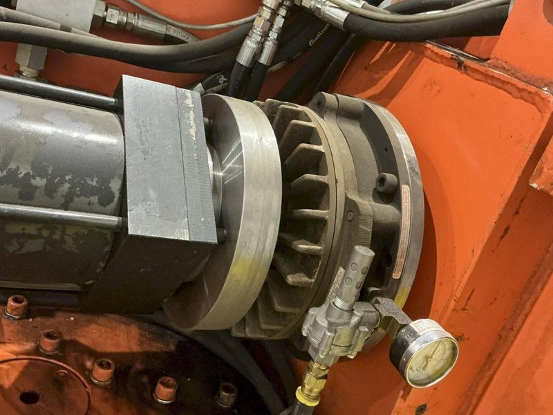 8,000 LB X 36" CWP MODEL #4.5RD-36 DOUBLE END PULL OFF COIL REEL UNCOILER : YOBRO #25028